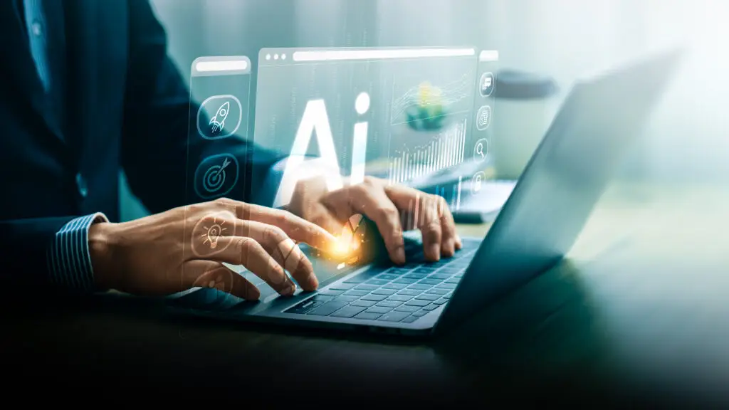 ai integration in business technology by processing data, improving decision making, developing innovative products, automating processes, and boosting competitiveness. future technology