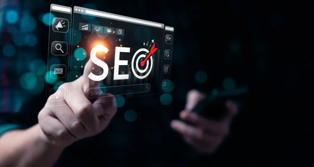 business people use seo tools, unlocking online potential. boost visibility, attract organic traffic, and dominate search engine rankings with strategic optimization techniques. digital marketing